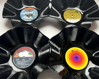 Platenschalen - klassieke rock uit de jaren 70 - retro verzamelobjecten, vinylplaten