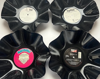 Klassische Hip Hop Schallplattenschalen - Vintage Musik Sammlerstücke, Schallplatten