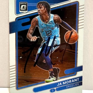 Signed ja morant card - Etsy 日本