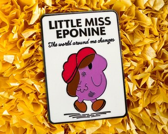 Little Miss Eponine Enamel Pin