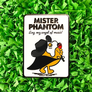 Mister Phantom Enamel Pin