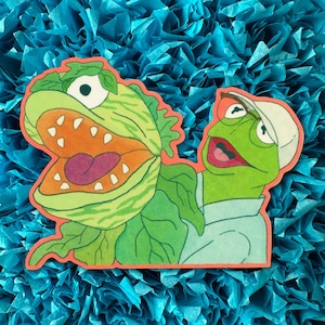Green Monster Jumbo Sticker