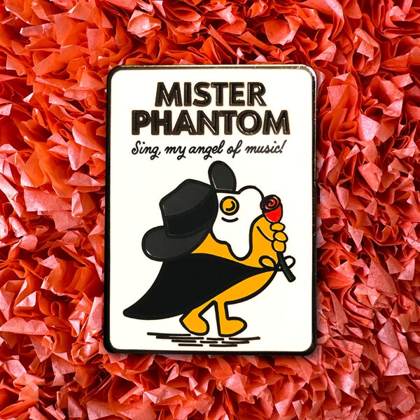 Mister Phantom Enamel Pin