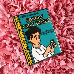 Johnny Can&#39;t Decide Enamel Pin