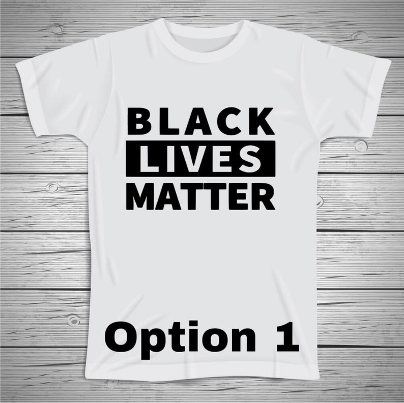 Large Small,Medium White Shirt With Black Letters Black Lives Matter Shirt| UNISEX X-Large