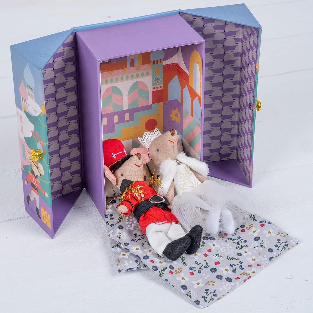 Nutcracker Mice Dollhouse Mouse Stuffed Animallinen Mouse Toymouse