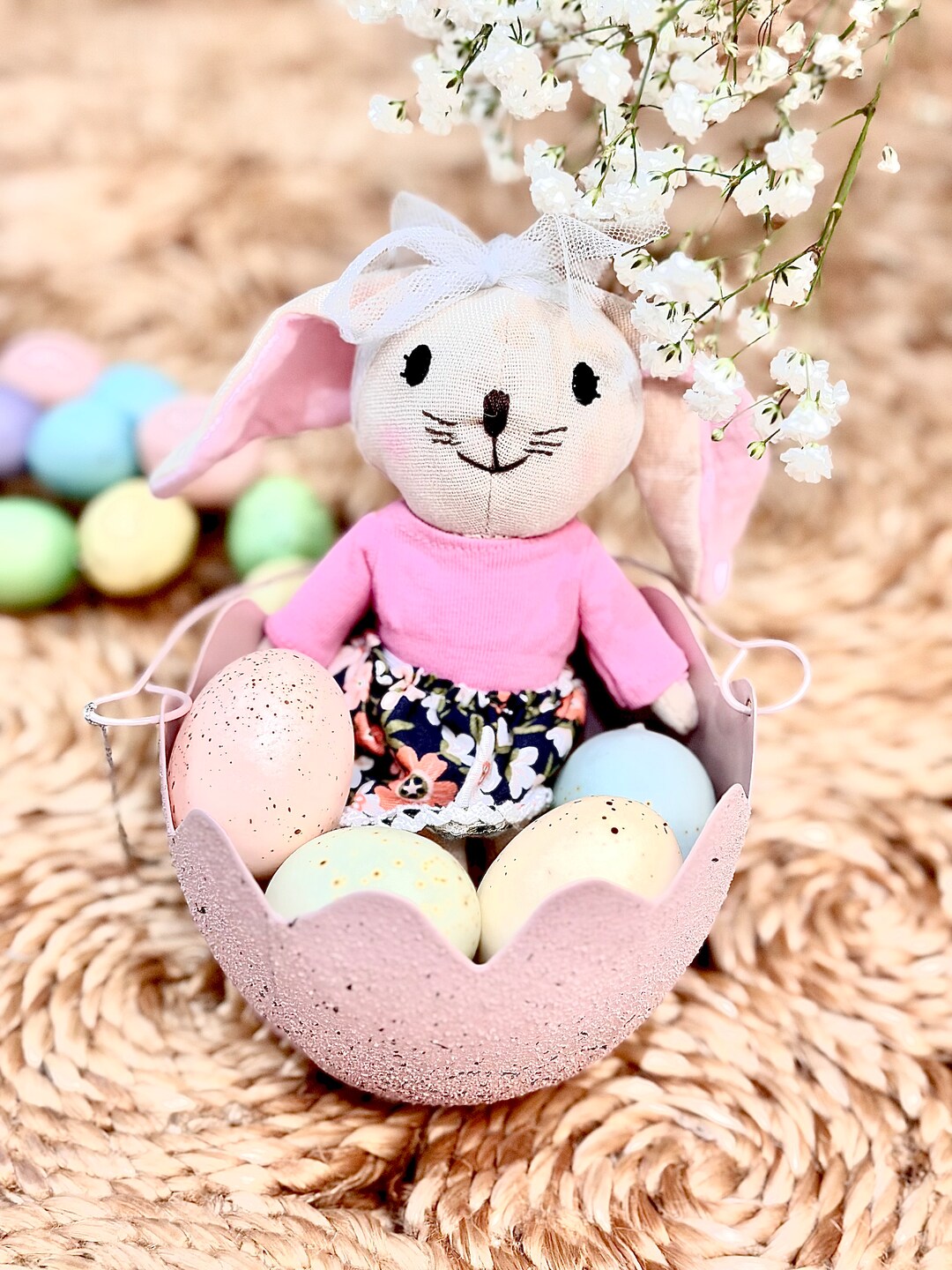 Buy Easter Bunny Plush Doll Easter Plush Toy Set for Children Holiday