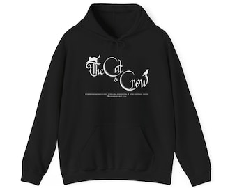The Cat & Crow Unisex Hoodie Hooded Sweatshirt - Cambric Creek - C.M. Nascosta