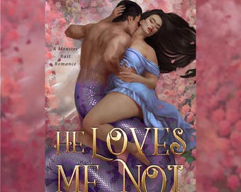 He Loves Me Not - Foiled - Sprayed Edge - Cambric Creek - C.M. Nascosta