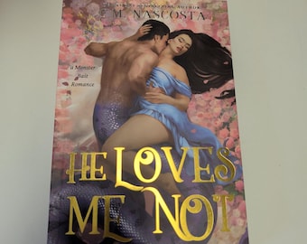 He Loves Me Not - Foiled - Sprayed Edge - Cambric Creek - C.M. Nascosta