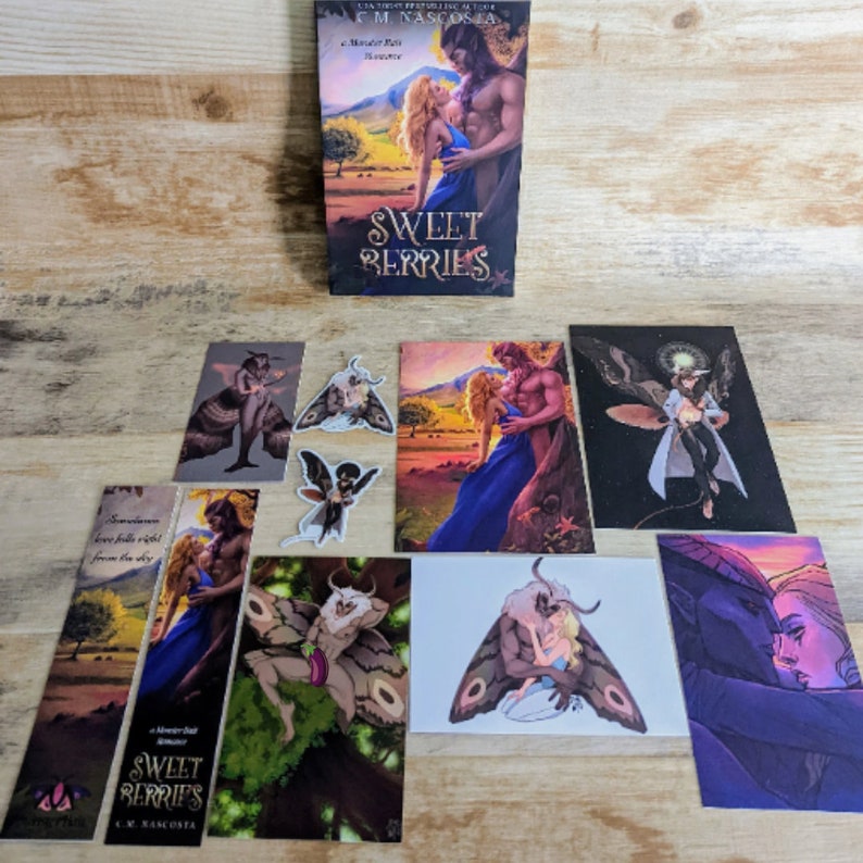 Sweet Berries Book Box C.M. Nascosta Cambric Creek 2 Etsy