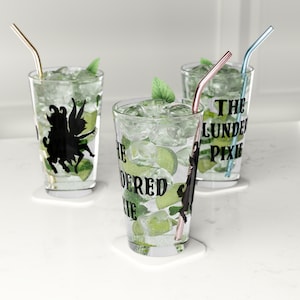 Cambric Creek - Monster Bait - The Plundered Pixie Pint Glass, 16oz