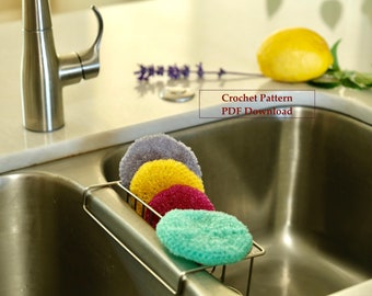 Kitchen Scrubby Scrubbie Scourer Crochet PDF Pattern