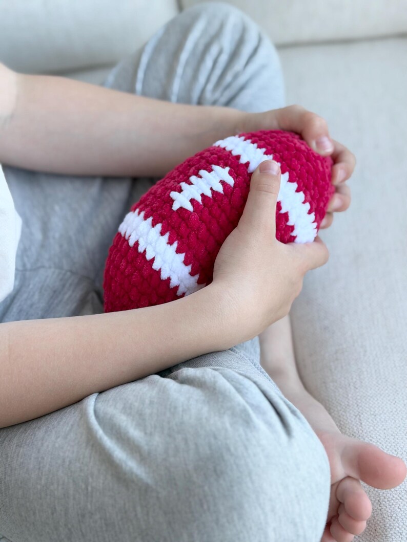 Mini Football Crochet Pattern Little Hands Football Crochet Pattern PDF Download - Etsy