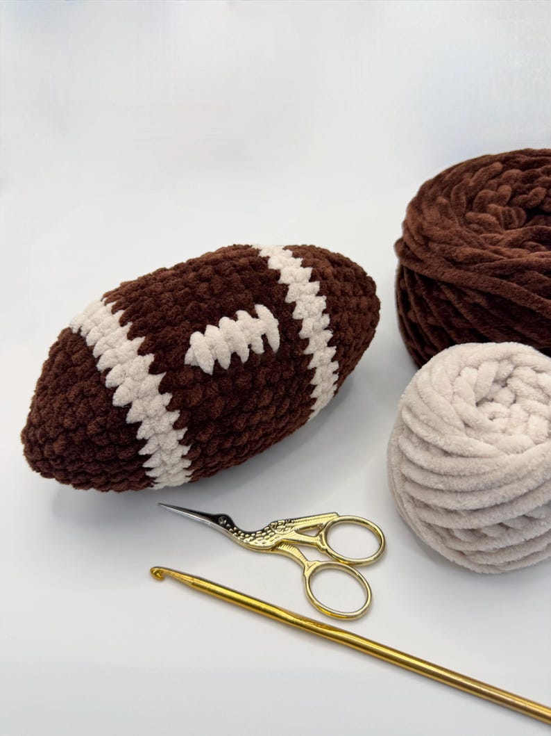Mini Football Crochet Pattern Little Hands Football Crochet Pattern PDF Download - Etsy