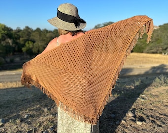 Triangle Shawl Crochet Pattern PDF Download Triangular