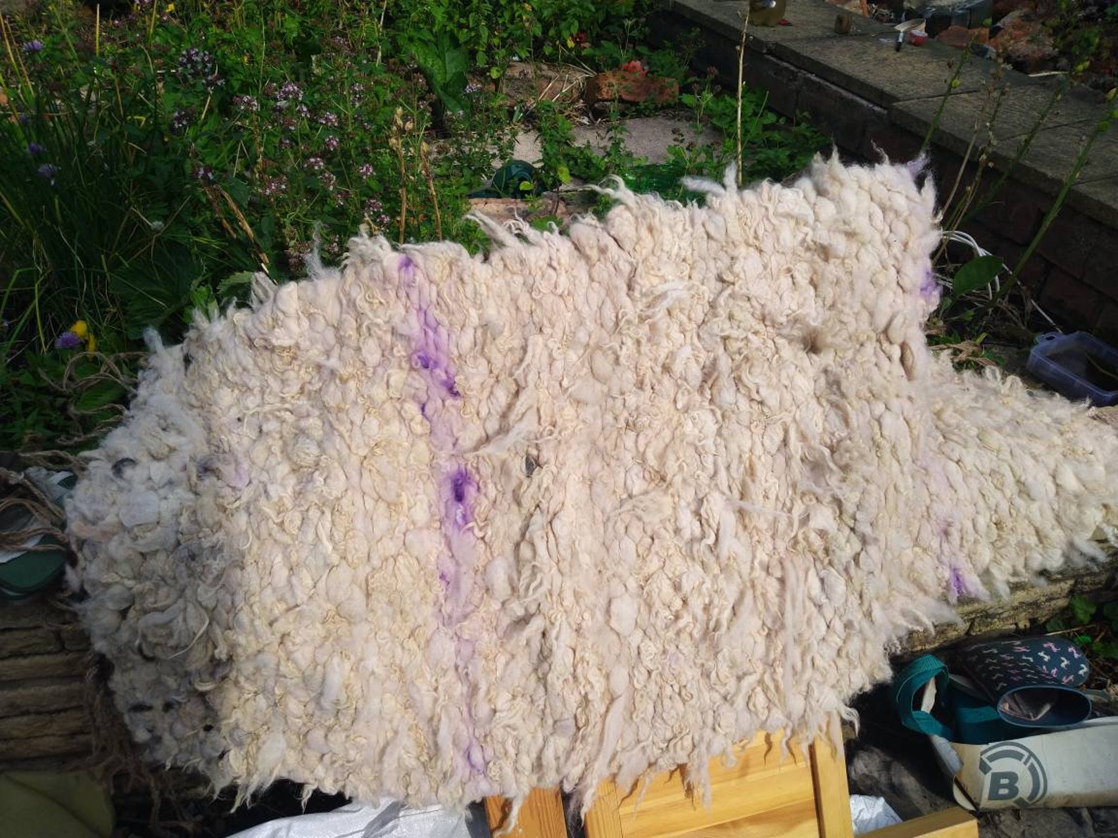 Huge handmade 100 sheep wool hearth rug woven naturally Etsy