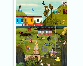 Colombia's Marvels Print/Poster