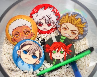 Gachiakuta Plush Buttons