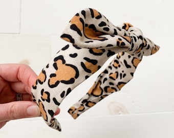 Animal Print Fabric Headband