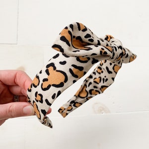 Animal Print Fabric Headband