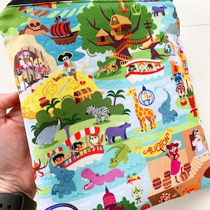Adventure Inspired Zipper Pouch