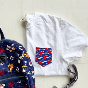 Cruise Mouse Comfort Colors Pocket T-Shirt
