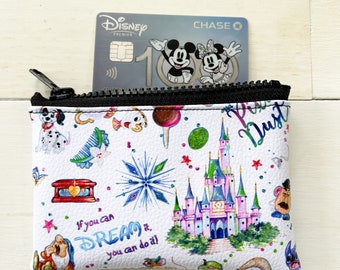 Park Doodle Card Holder and Coin Purse