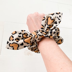Animal Print Scrunchie