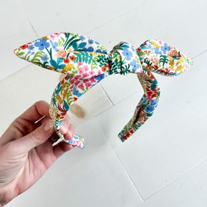 Floral Meadow Fabric Headband