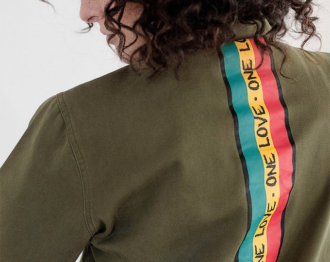 Rasta Army Jacket