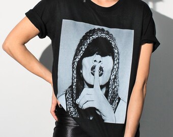 shut up tshirt | glam rock tees | popart shirt | tokyo fashion | loud fashion | bombastic fashion | rock tshirts | kitsch fashion | kitsch
