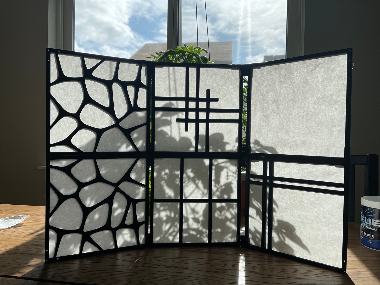Customizable Hinged Modular Shoji Screen Organic Etsy