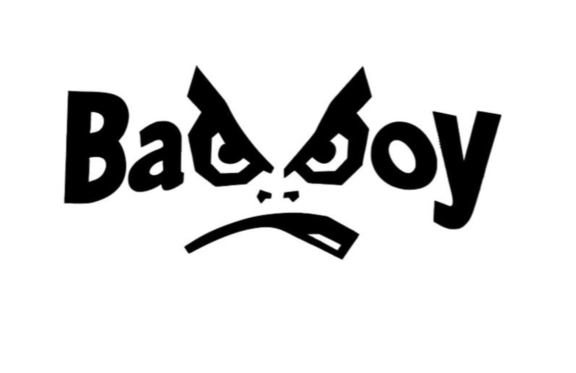 Bad Boy Vinyl Decal / Sticker Choose Color Etsy