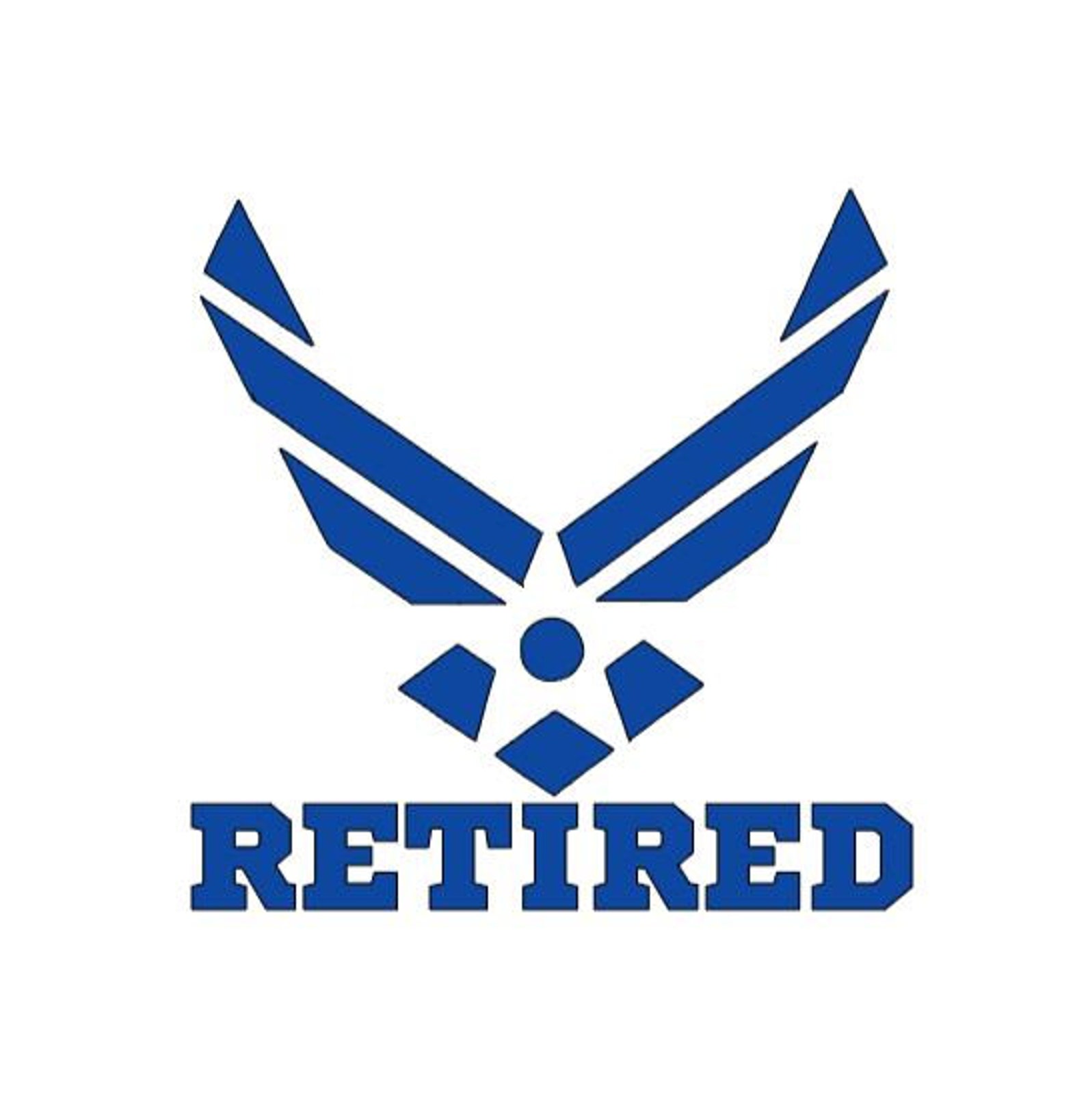Retired Air Force Vinyl Decal/ Stickers Good for Car Truck Etsy