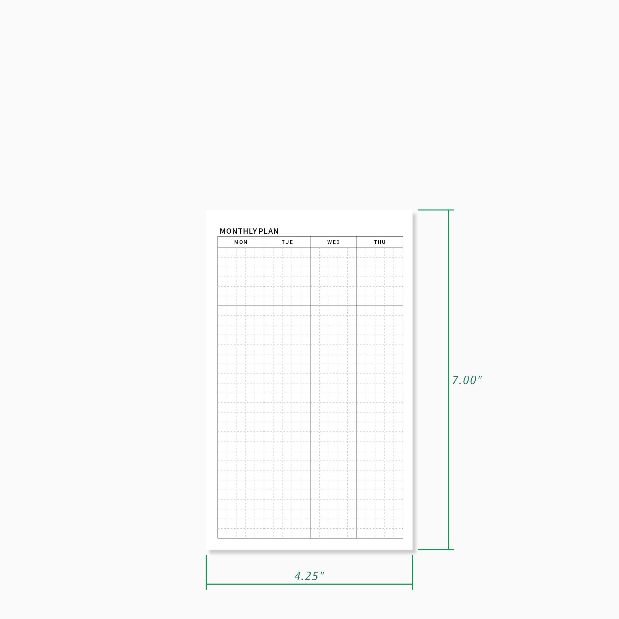 Printable TN B6 Slim size Traveler's Notebook Inserts Etsy