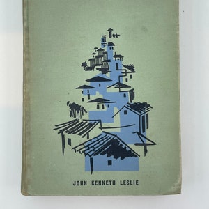 Spanish for Conversation by John Kenneth Leslie - 1959 - Mid-Century Book - Vintage Language Book - Decorative Cover