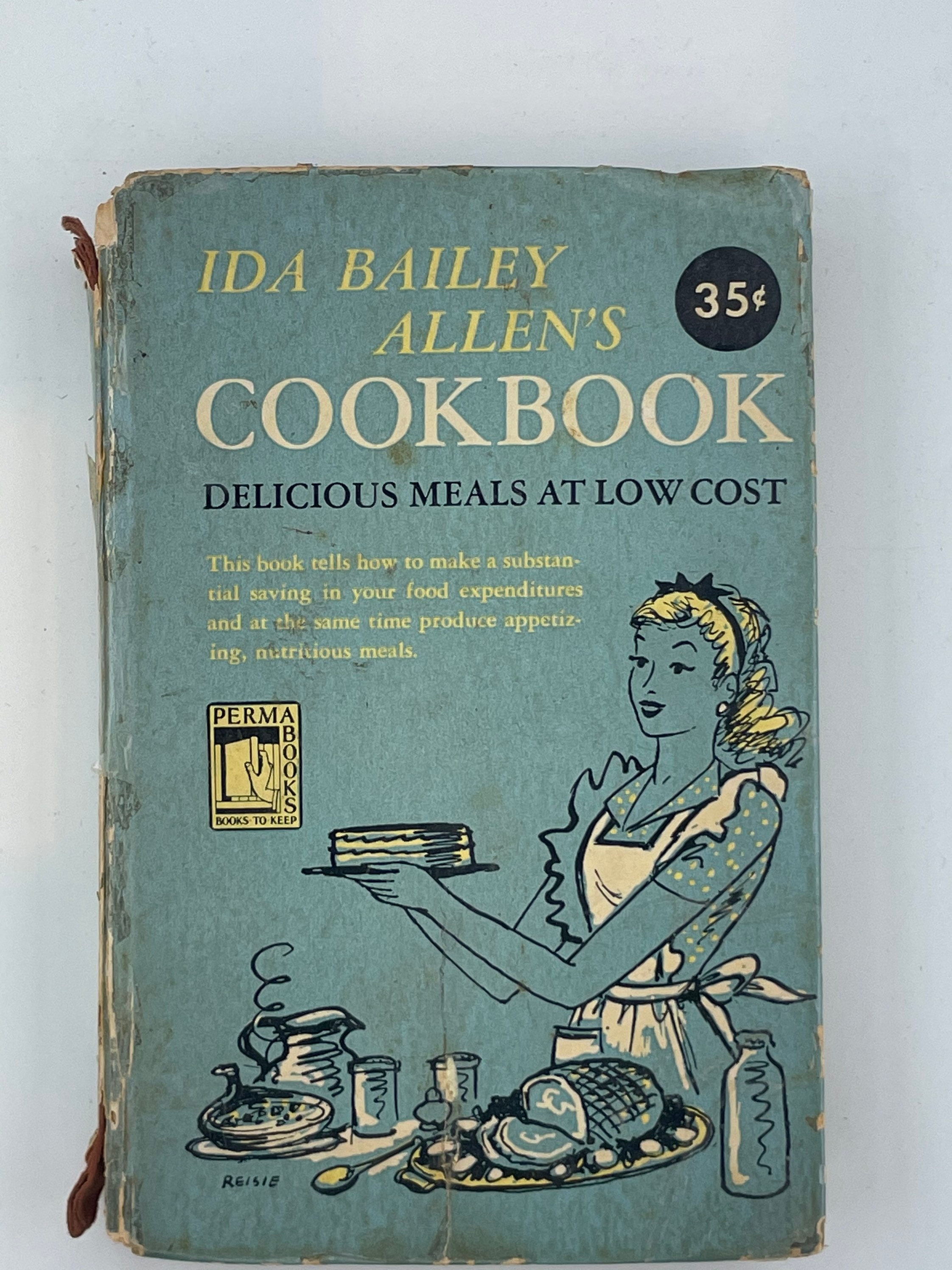 Ida Bailey Allen's Cookbook 1948 MidCentury Cookbook Etsy