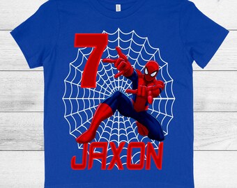 spiderman boys shirt