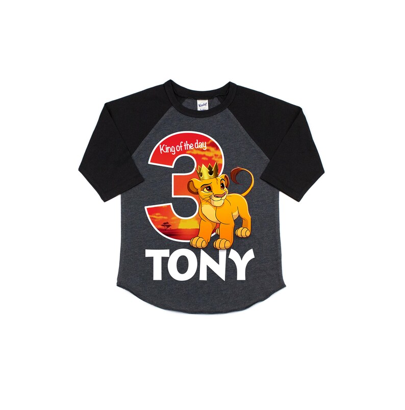 Lion King Birthday Shirt Boy's Lion King Birthday Shirt Etsy