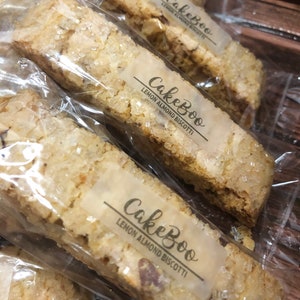 Lemon Almond Biscotti