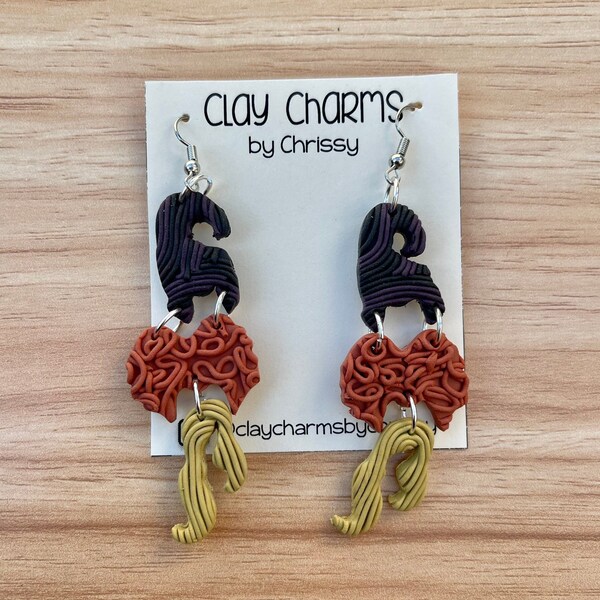 Witch Sister Earrings Etsy