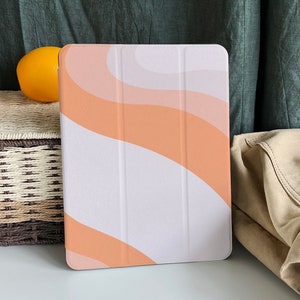 Soft Gradient Orange Magnetic Smart Case Cover iPad 9 Case, iPad Mini 6 iPad Air iPad Pro 2021 Case, iPad Air 5 Air 4 iPad Pro 11 Case