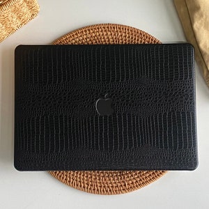 コールブラックレザーMacBookケース保護カバー Macbook Pro 14ケース Macbook Air 13ケース Pro 13ケース、Pro 15、Pro 16、Macbook Proケース