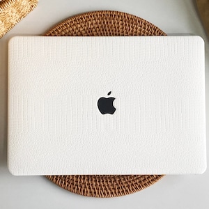 White Gravel MacBook Case Protect Cover para Macbook Pro 14 Caso Macbook Air 13 Caso Pro 13 Caso, Pro 15, Pro 16, Macbook Pro Caso