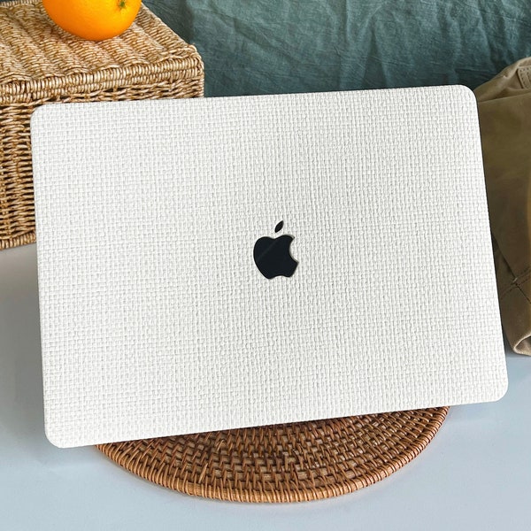 Knit Pearl Leather MacBook Case Protect Cover for Macbook Pro 14 Case Macbook Air 13 Case Pro 13 Case, Pro 15, Pro 16, Macbook Pro Case