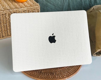 Knit Pearl Leather MacBook Case Protect Cover for Macbook Pro 14 Case Macbook Air 13 Case Pro 13 Case, Pro 15, Pro 16, Macbook Pro Case