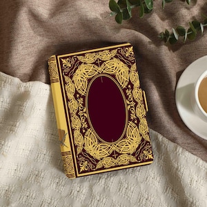 Vintage Cover Personalised Kindle Case for Kindle Paperwhite 5, Custom Name Folio Case for Paperwhite 2022, 11th Gen Kindle Cover
