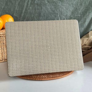 Light Brown Weave Pattern MacBook Case Protect Cover for Macbook Pro 14 Case Macbook Air 13 Case Pro 13 Case, Pro 15, Pro 16, Macbook Case