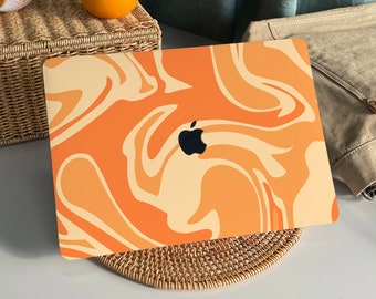 Orange Hurricanes MacBook Case Protect Cover for Macbook Pro 14 Case Macbook Air 13 Case Pro 13, Pro 15, Pro 16, Macbook Pro Case